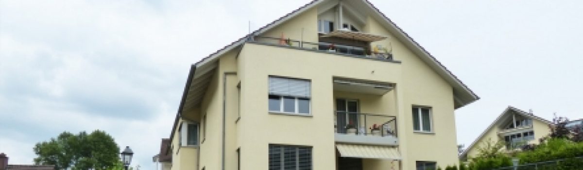 Mehrfamilienhaus mit unterirdischer Einstellhalle in Aarburg