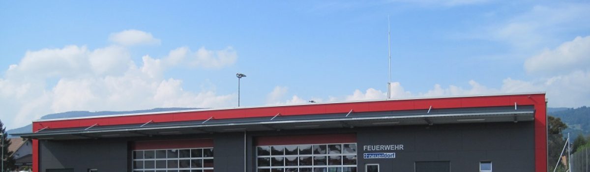 Neubau Feuerwehrmagazin mit Unterkellerung in Neuendorf