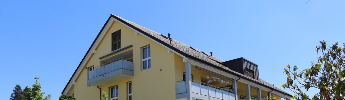 Mehrfamilienhaus mit unterirdischer Einstellhalle in Zofingen